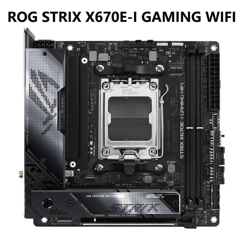 ASUS ROG STRIX X670E-I GAMING  - огляд і ціна X670E Itx Motherboard