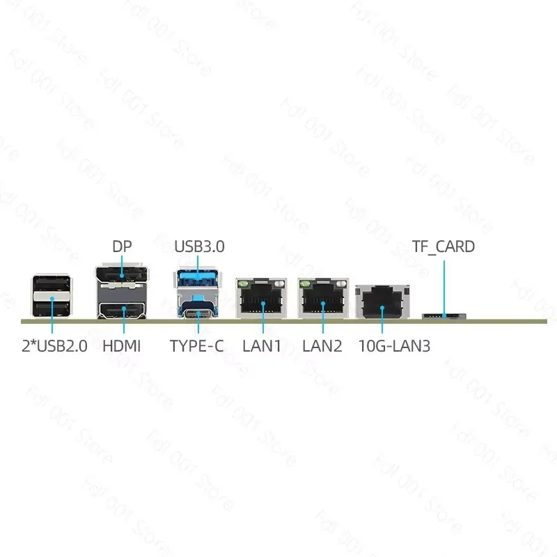 for Motherboard Mini ITX NAS B - огляд і ціна Mini Itx Dual 2.5G Nas Motherboard