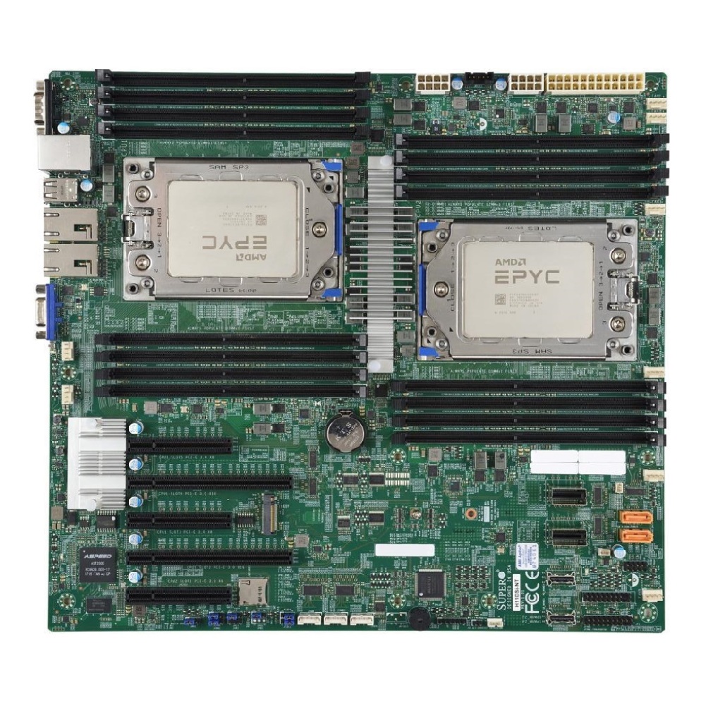 Combo Box Supermic H11DSi-NT M - огляд і ціна Dual Socket Sp3 Epyc Motherboard